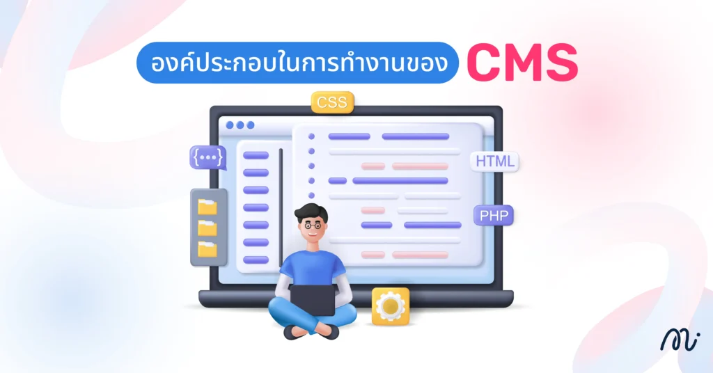 องค์ประกอบในการทำงานของ CMS