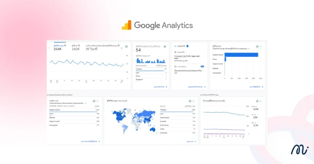 Google Analytics  SEO Tools ฟรีจาก Google