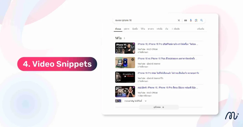 Video Snippets