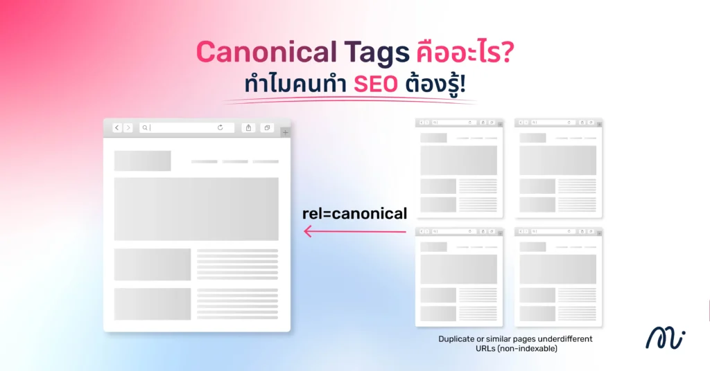 Canonical Tags คืออะไร? ทำไมคนทำ SEO ต้องรู้!