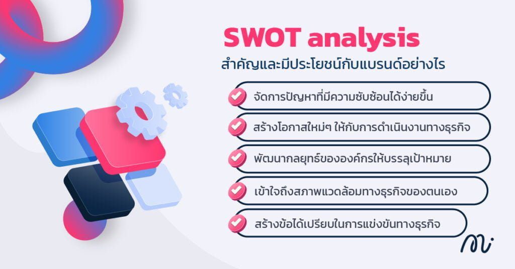 swot analysis สำคัญและมีประโยชน์ยังไง