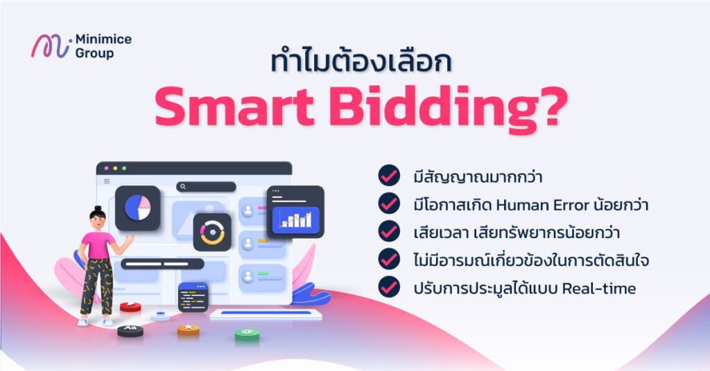 ข้อดีของรูปแบบการประมูลโฆษณาแบบ Smart Bidding