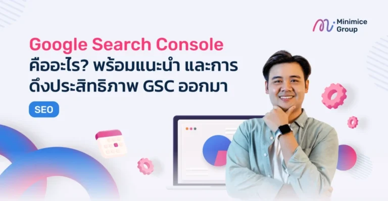 คำแนะนำการเพิ่มประสิทธิภาพเว็บไซต์ ด้วย google search console