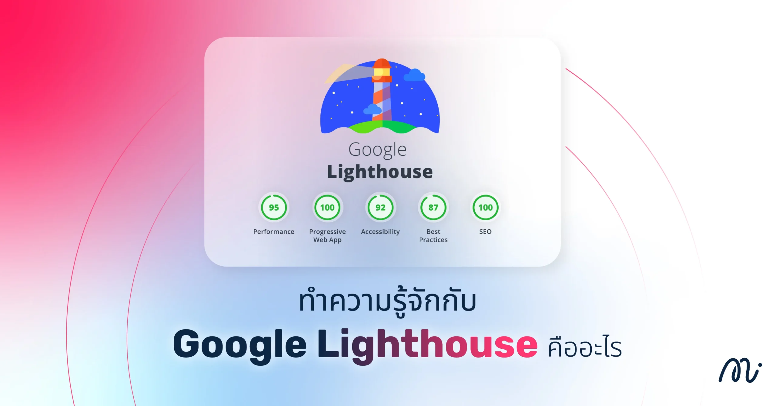 ทำความรู้จักกับ Google Lighthouse คืออะไร