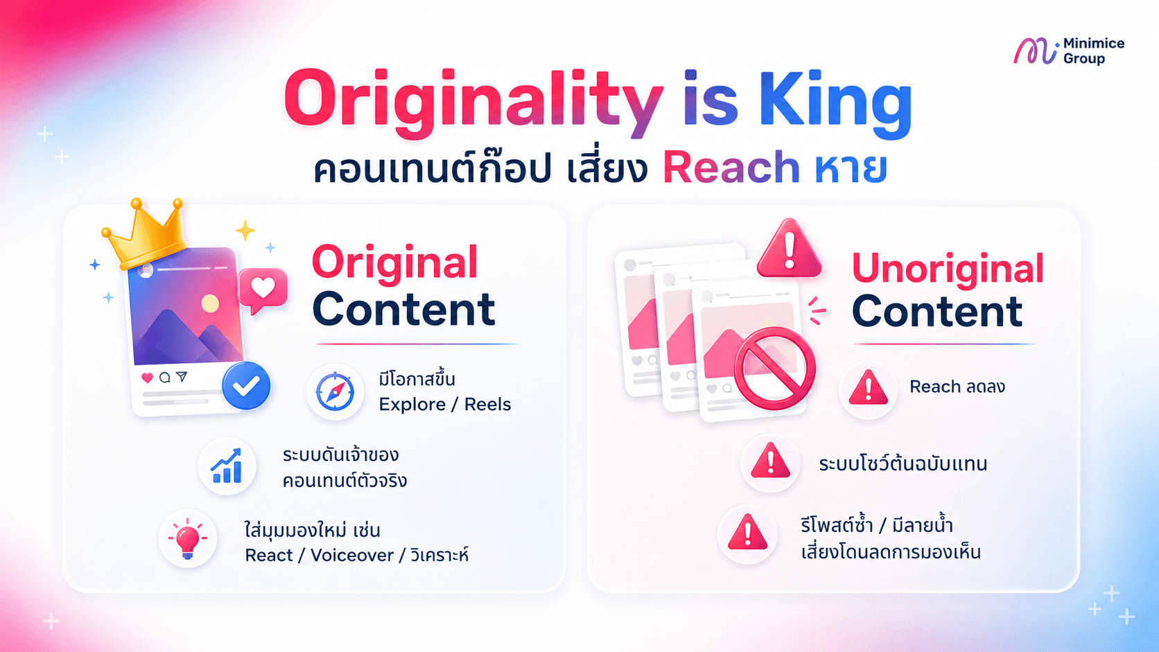 เจาะลึก Instagram Algorithm 2026: ทำไม Reach ตก